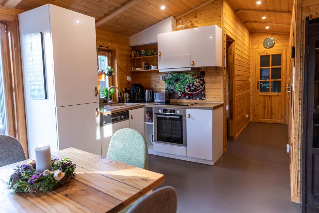 Chalet "Waldhauszeit" Am See Mücke Extérieur photo
